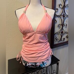 NWT SUUKSESS Halter Tankini Bathing Suits Sexy Slimming Tummy Control Swimsuit